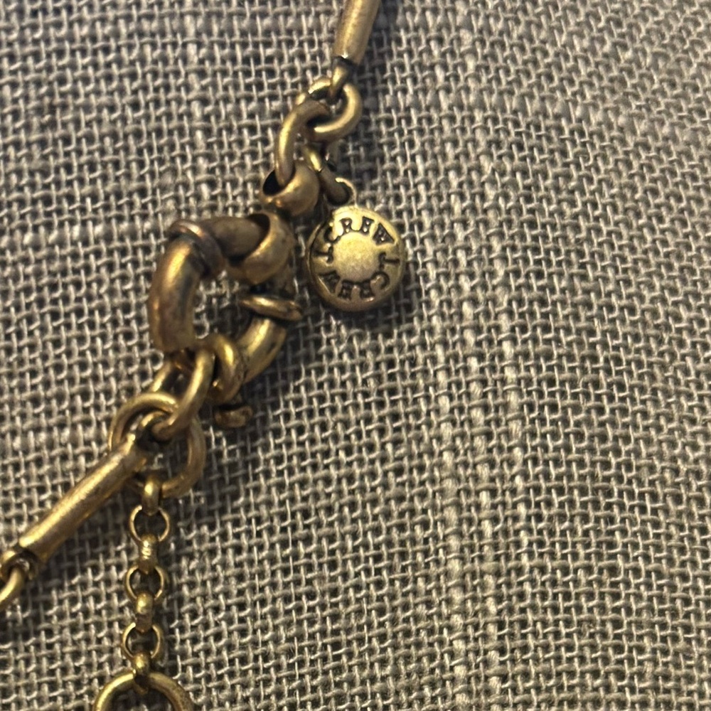 J Crew Crystal Rhinestone Honey Bee Cluster Necklace - Picture 3 of 5